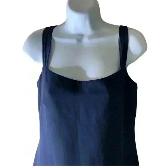 Vintage Ann Taylor Dress A-Line Strap Back Zip Women's Size 6 - Picture 3 of 7